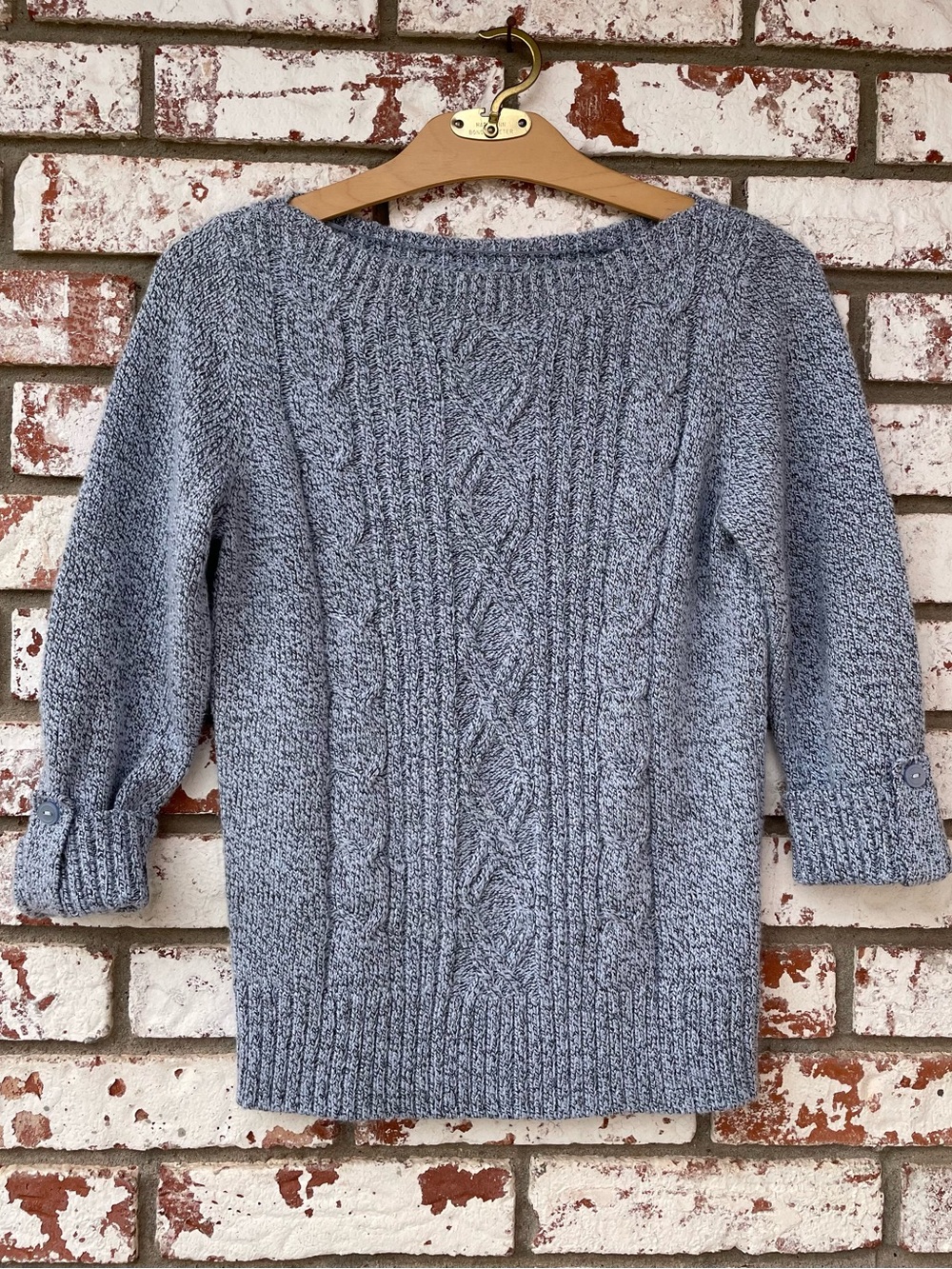 ♦️5/$15♦️Rebecca Malone | Gray Knit Sweater
